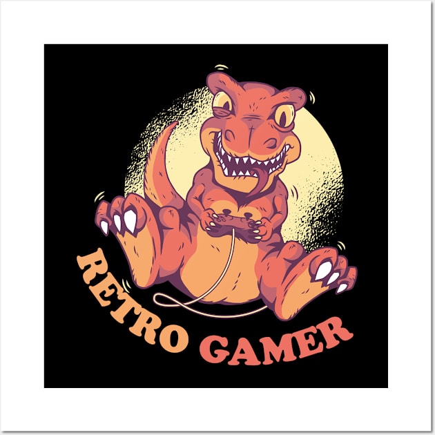 Retro Gamer Wall Art by 2P-Design